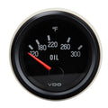 1950-1979 VW VDO Oil Temperature Gauge - Black