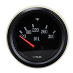 1950-1979 VW VDO Oil Temperature Gauge - Black