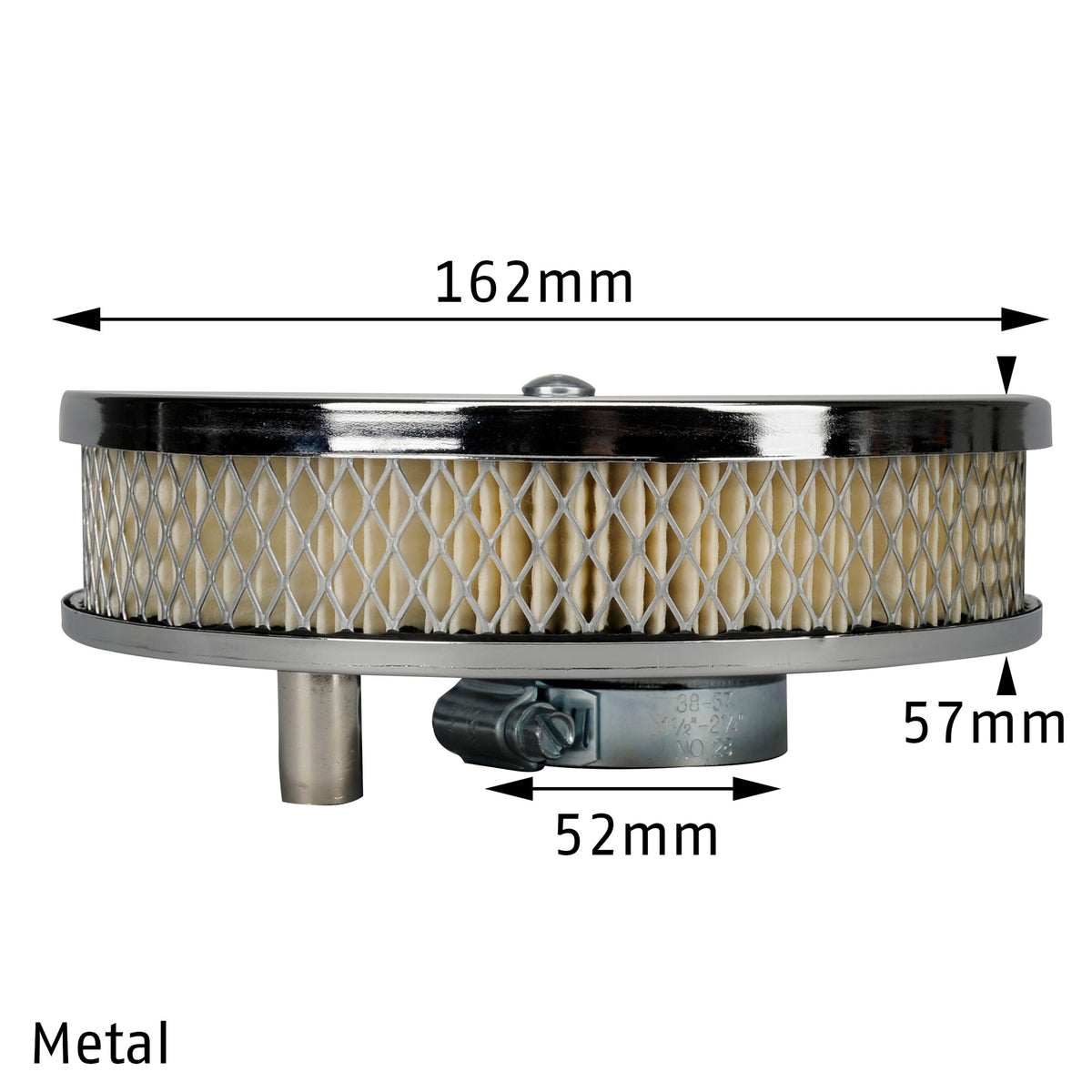 1971-1979 VW Low Profile Air Cleaner - Chrome