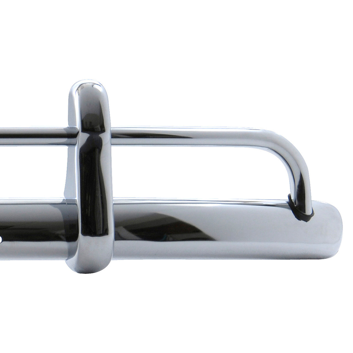 1953-1967 VW Beetle Front Bumper with Overriders - Chrome