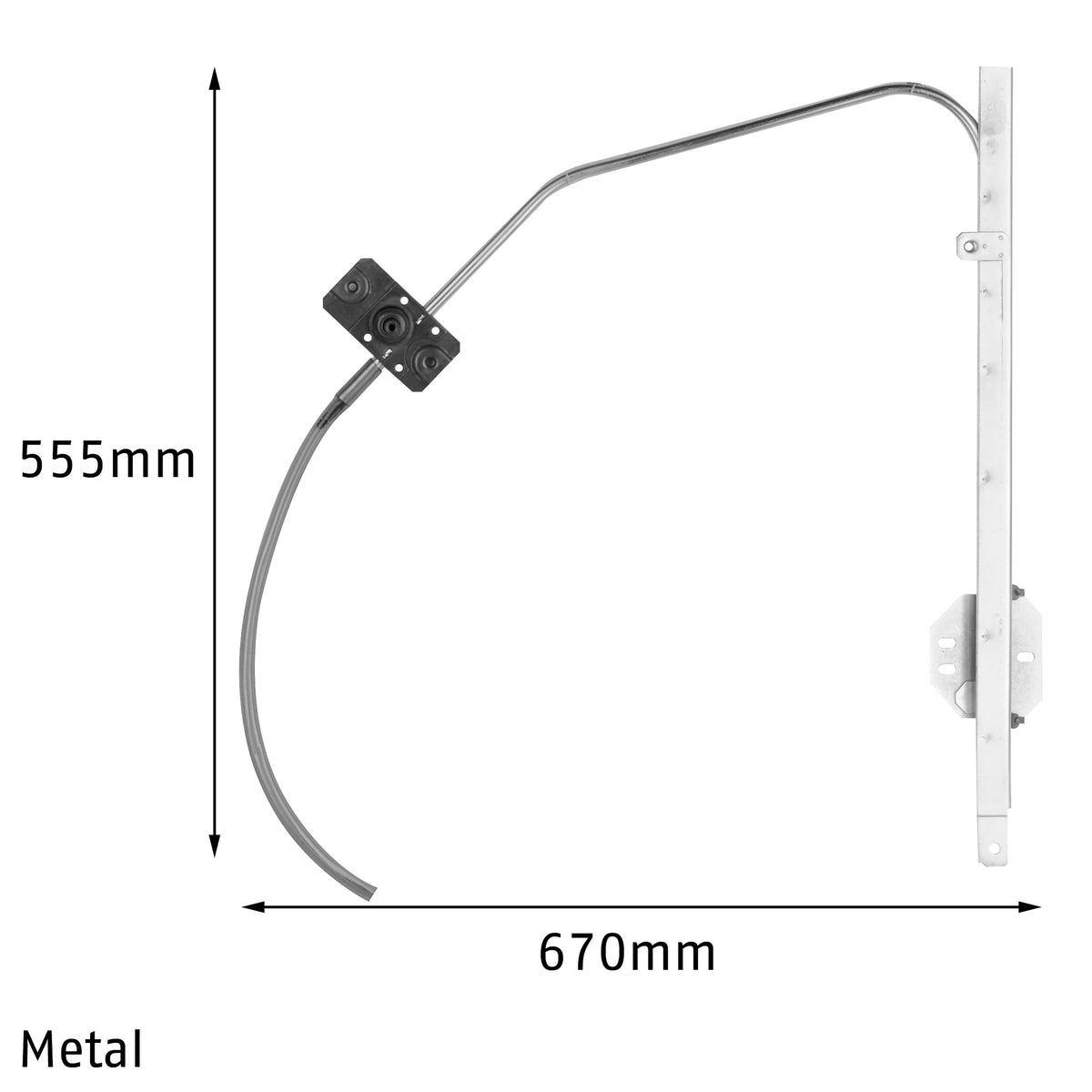 1968–1974 VW Beetle Window Regulator - Sedan - RH