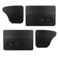 1958-1964 VW Beetle Black Vinyl Door Panel Kit - Sedan
