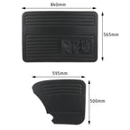 1965-1977 VW Beetle Black Vinyl Door Panel Kit - Sedan