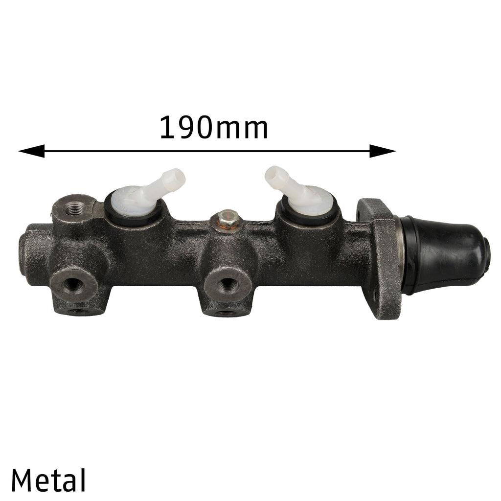 1967-1977 VW Dual Circuit Brake Master Cylinder - 20.6mm