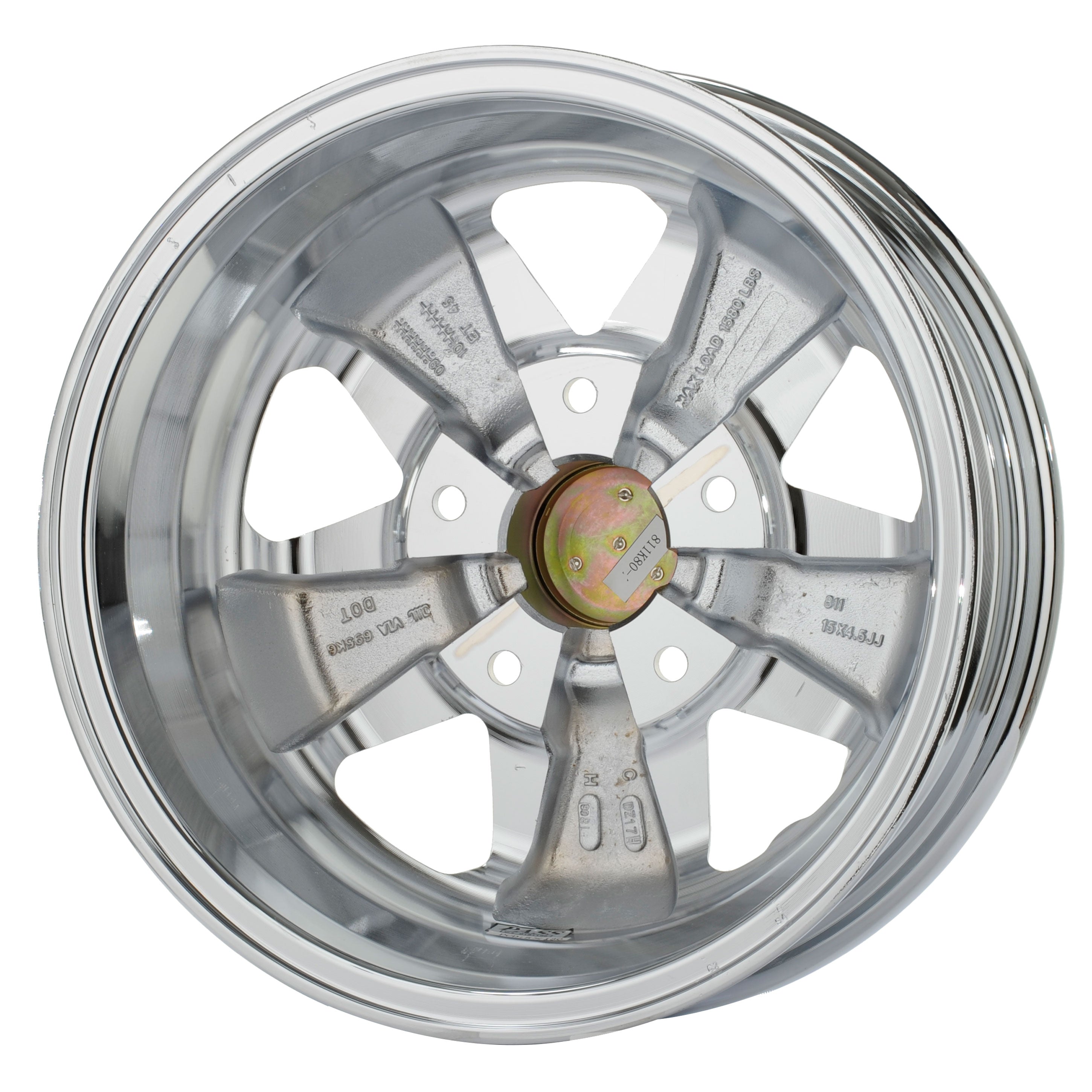 1950-1979 VW 911 Style Wheel - 15x4.5 - 5x130 - Chrome