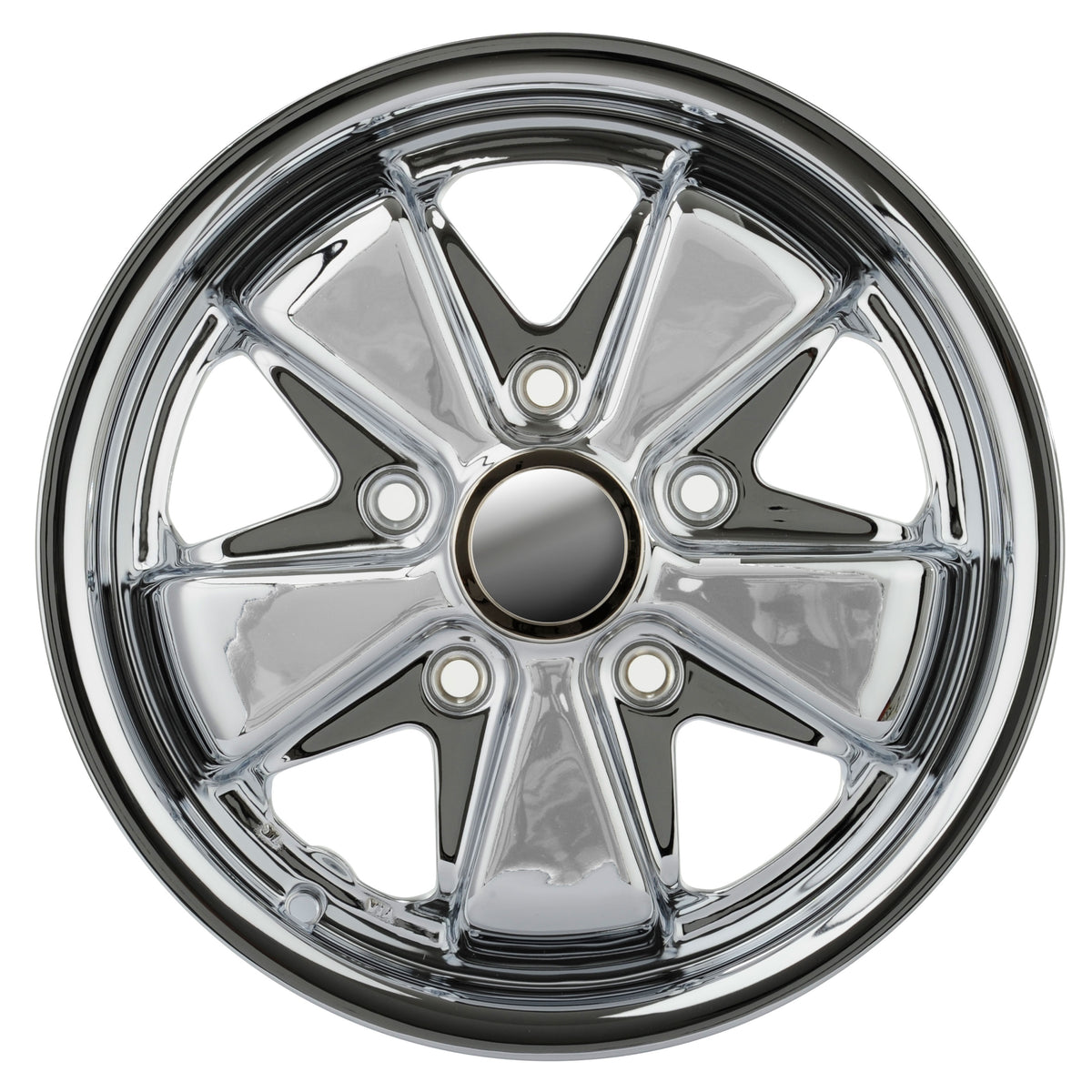1950-1979 VW 911 Style Wheel - 15x4.5 - 5x130 - Chrome