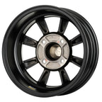 1962-1979 VW GT-8 Wheel - 15x5 - 4x130 - Black w/ Polished Lip