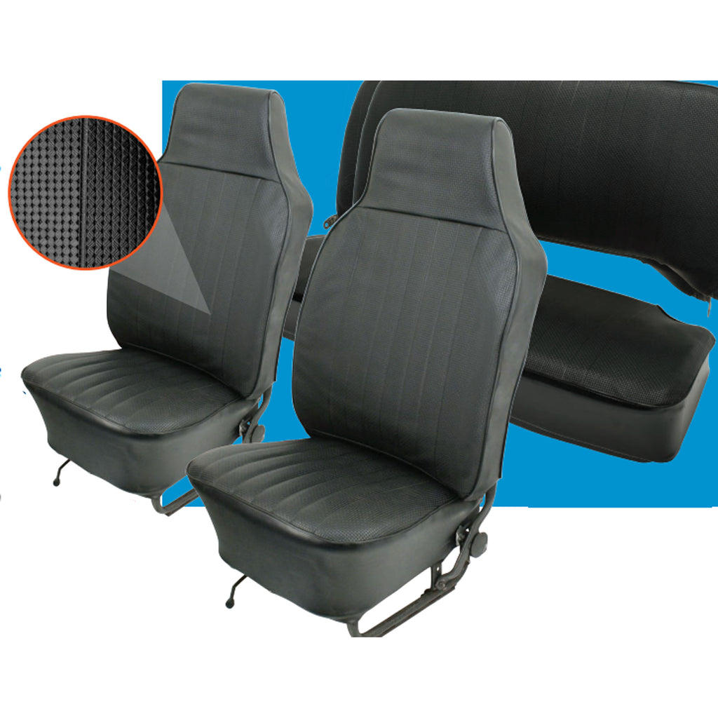 1958-1964 VW Beetle Vinyl Slip-On Seat Covers - Sedan
