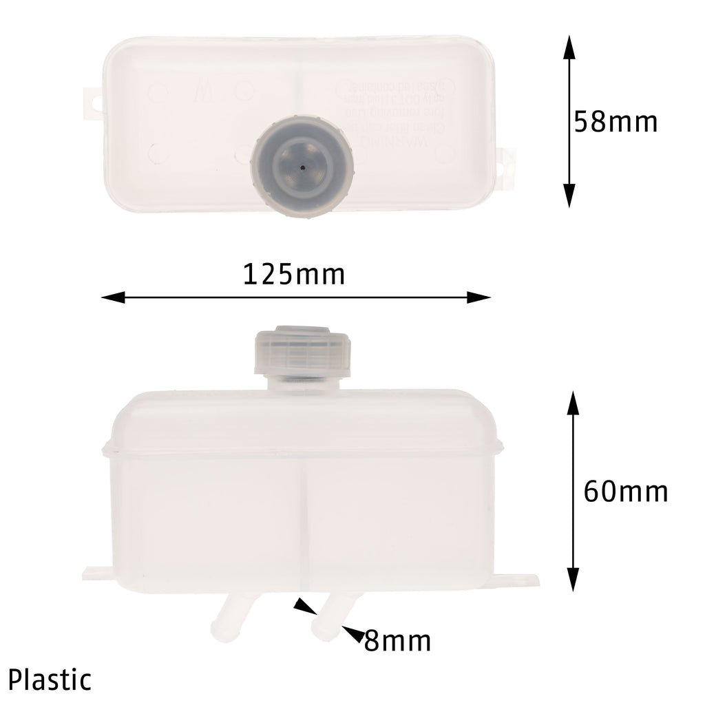 1967-1979 VW Brake Fluid Reservoir - Dual Circuit