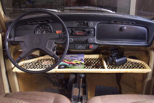 1958-1977 VW Beetle Bamboo Storage Tray - Sedan