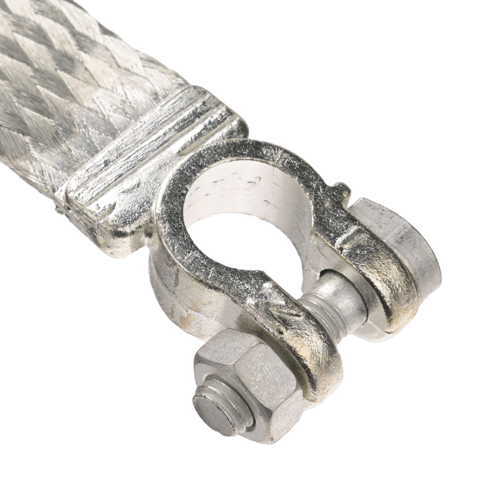 1950-1979 VW Braided Battery Ground Strap - Negative - 14"