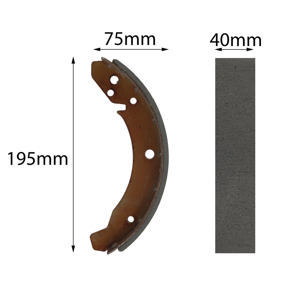 1965-1977 VW Brake Shoe Set - Front