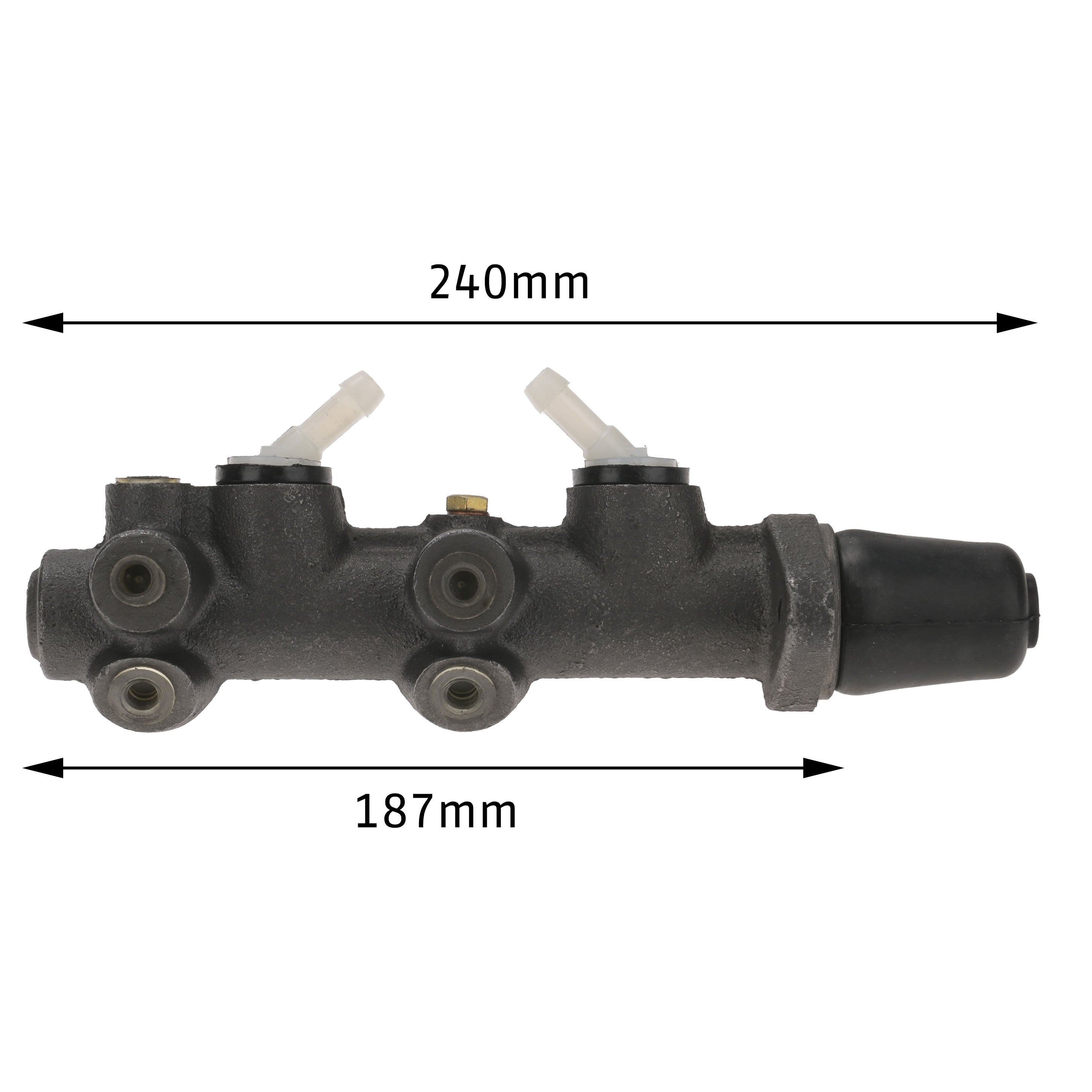 1967-1977 VW Dual Circuit Brake Master Cylinder - 19mm