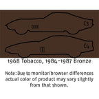 1984-1987 C4 Corvette Bronze Interior Color Coat - Aerosol