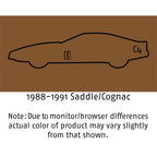 1988-1991 C4 Corvette Cognac Saddle Interior Color Coat - Aerosol