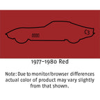 1977-1980 C3 Corvette Red Interior Color Coat - Aerosol