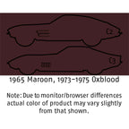 1965/1973-1975 Corvette Maroon/Oxblood Interior Color Coat - Aerosol