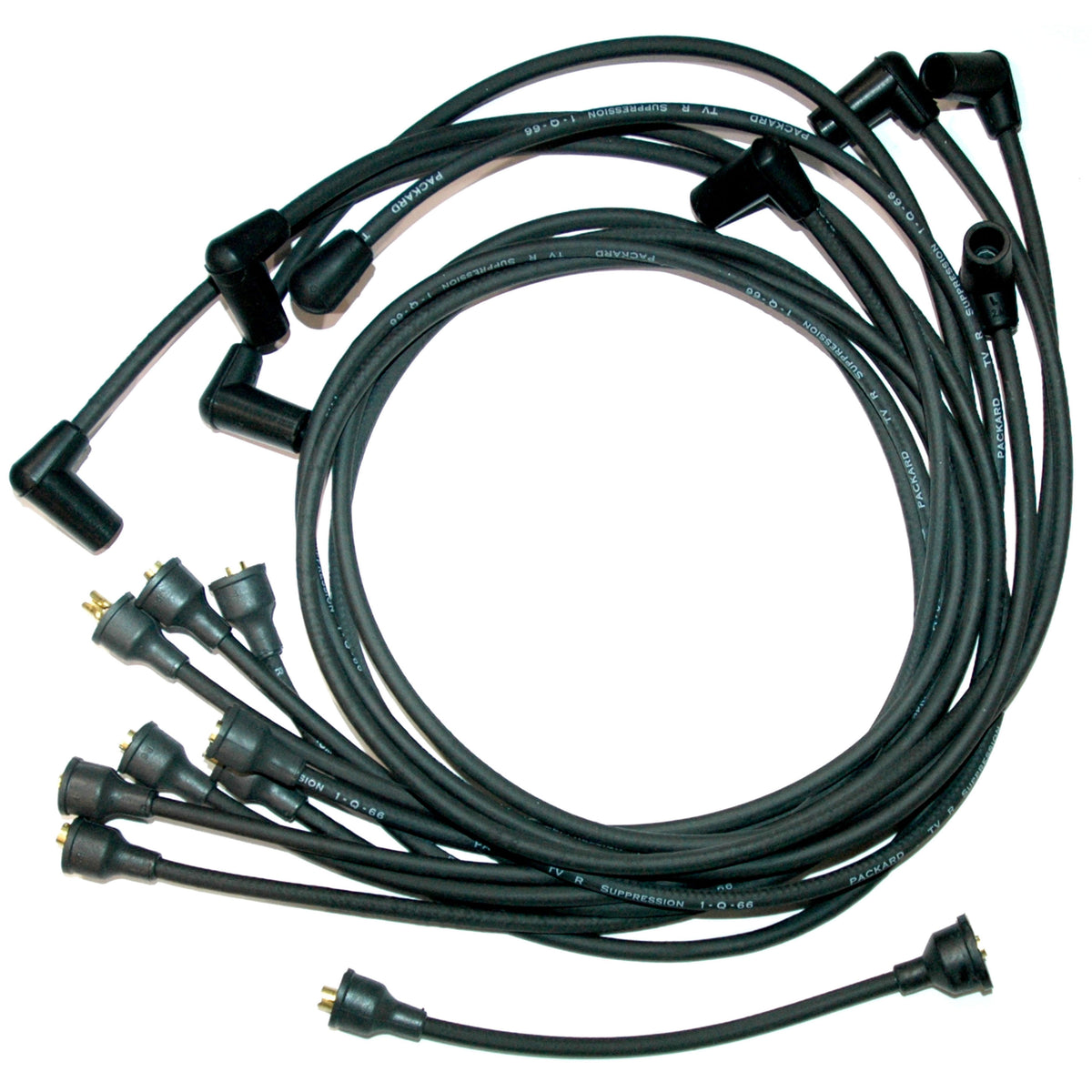 1966 C2 Corvette Spark Plug Wires - Small Block - Date Coded 1-Q-66
