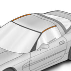 1997-2004 C5 Corvette Coupe Roof Panel Side Weatherstrip Seals