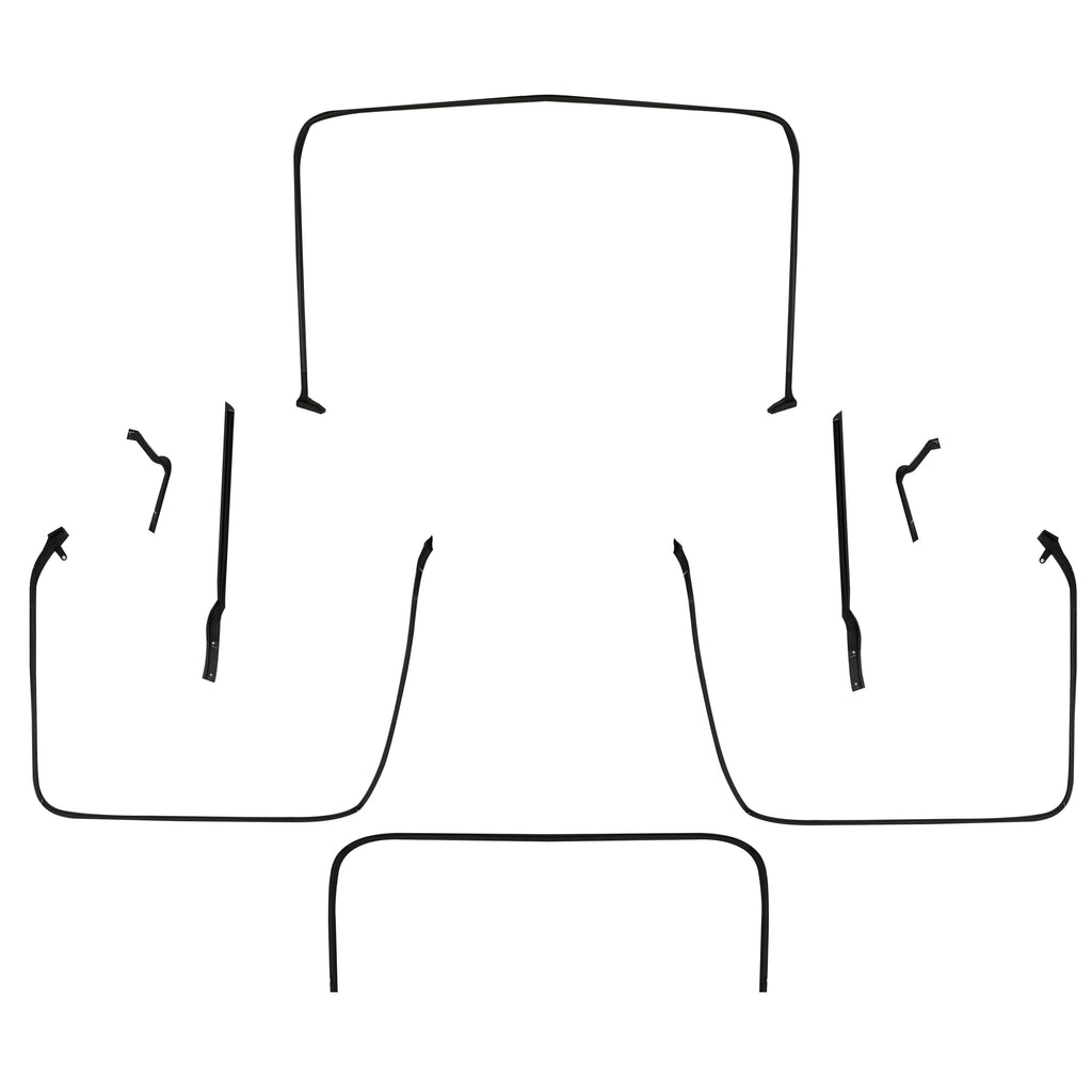 1964-1967 C2 Corvette Convertible Door & Body Weatherstrip Kit