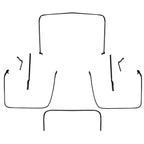1964-1967 C2 Corvette Convertible Door & Body Weatherstrip Kit