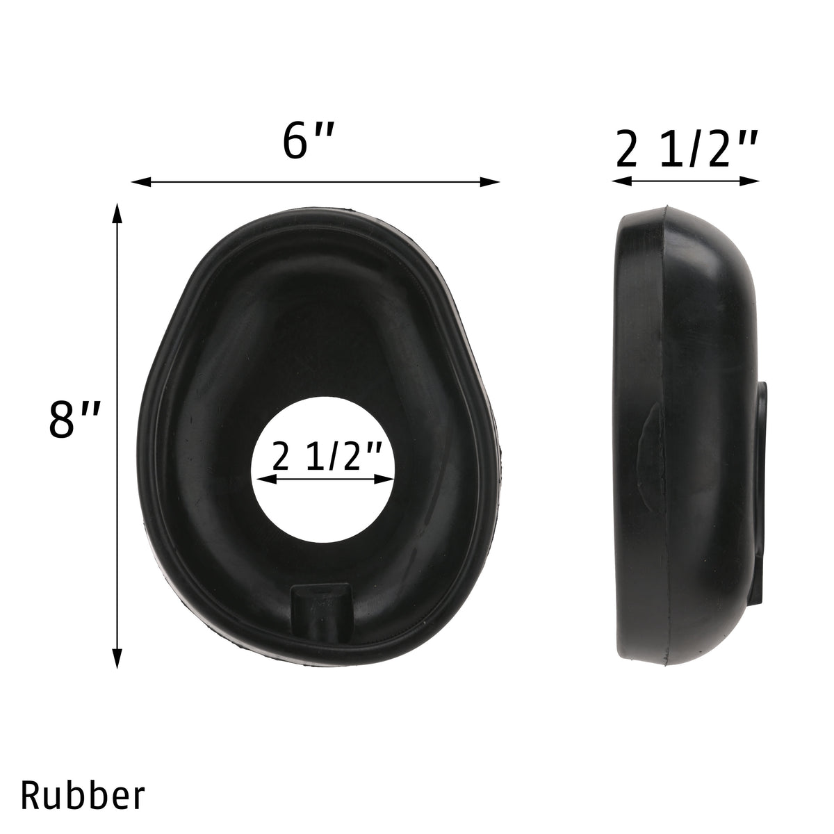 1968-1974 C3 Corvette Fuel Filler Neck Overflow Boot Kit