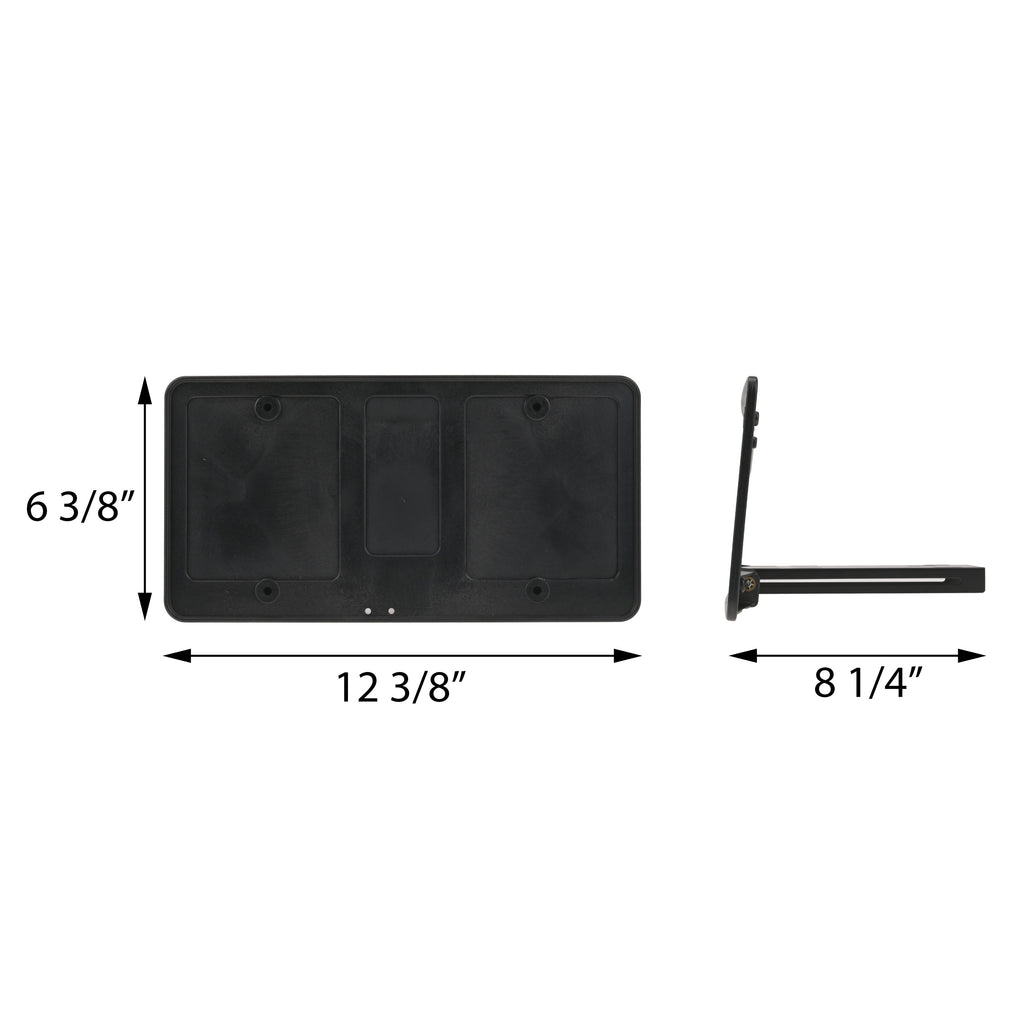 1997-2013 Retractable License Plate Bracket - Manual