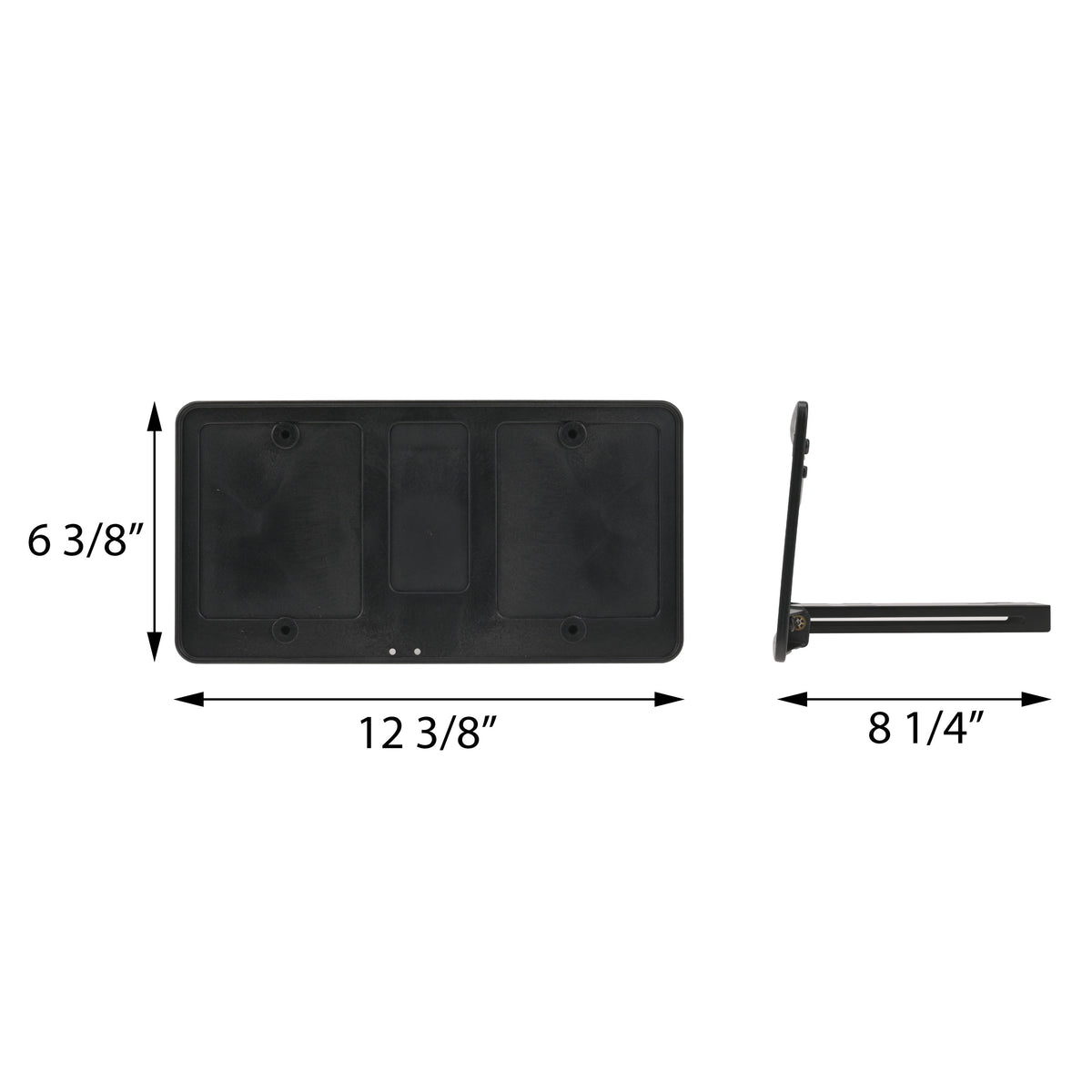 1997-2013 Retractable License Plate Bracket - Manual