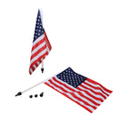 2005-2013 C6 Parade Flags - Convertible - Windshield Mount
