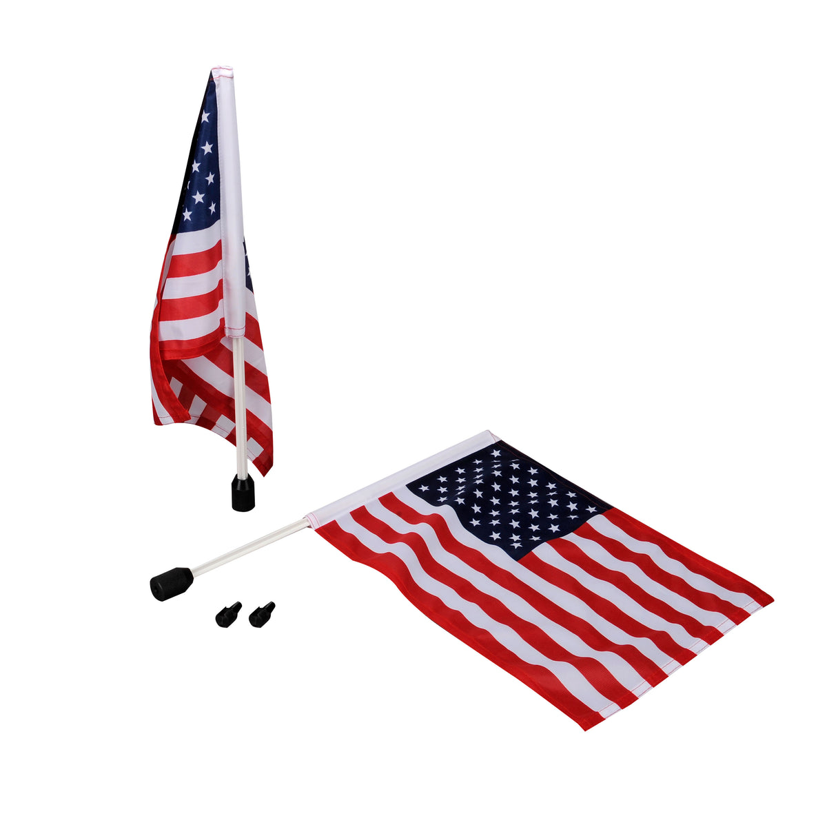1986-1996 C4 Parade Flags - Convertible - Windshield Mount