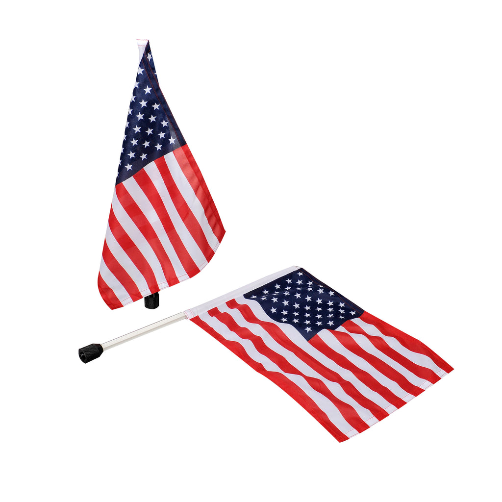 1987-1996 C4 Parade Flags - Coupe - Windshield Mount