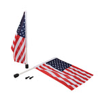 2005-2013 C6 Parade Flags - Coupe - Windshield Mount
