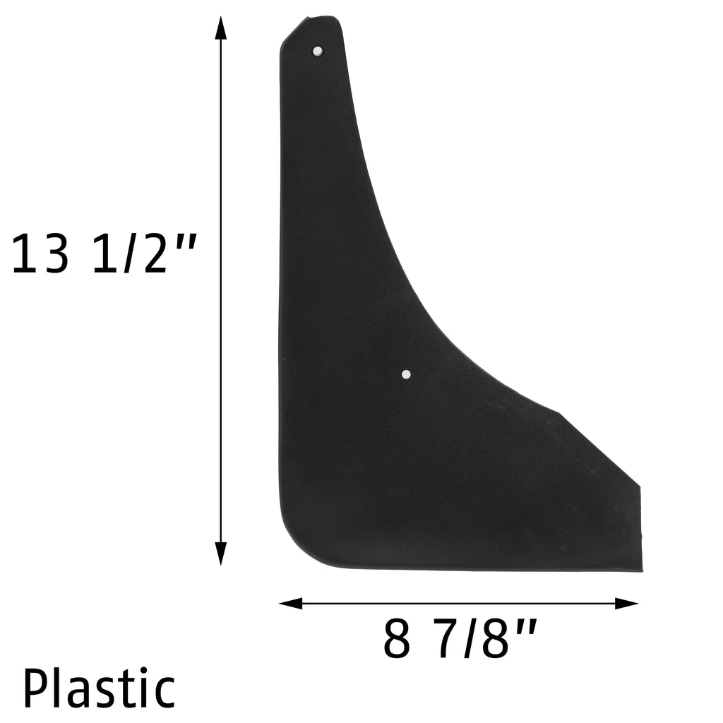 1997-2004 C5 Front Splash Guards - Molded