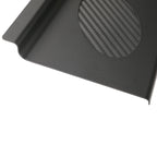 1997-2004 C5 Door Sill Covers with Carbon Fiber Insert - Black