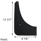 2020-2027 C8 Rear Splash Guards - Molded
