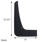 2020-2027 C8 Front Splash Guards - Molded