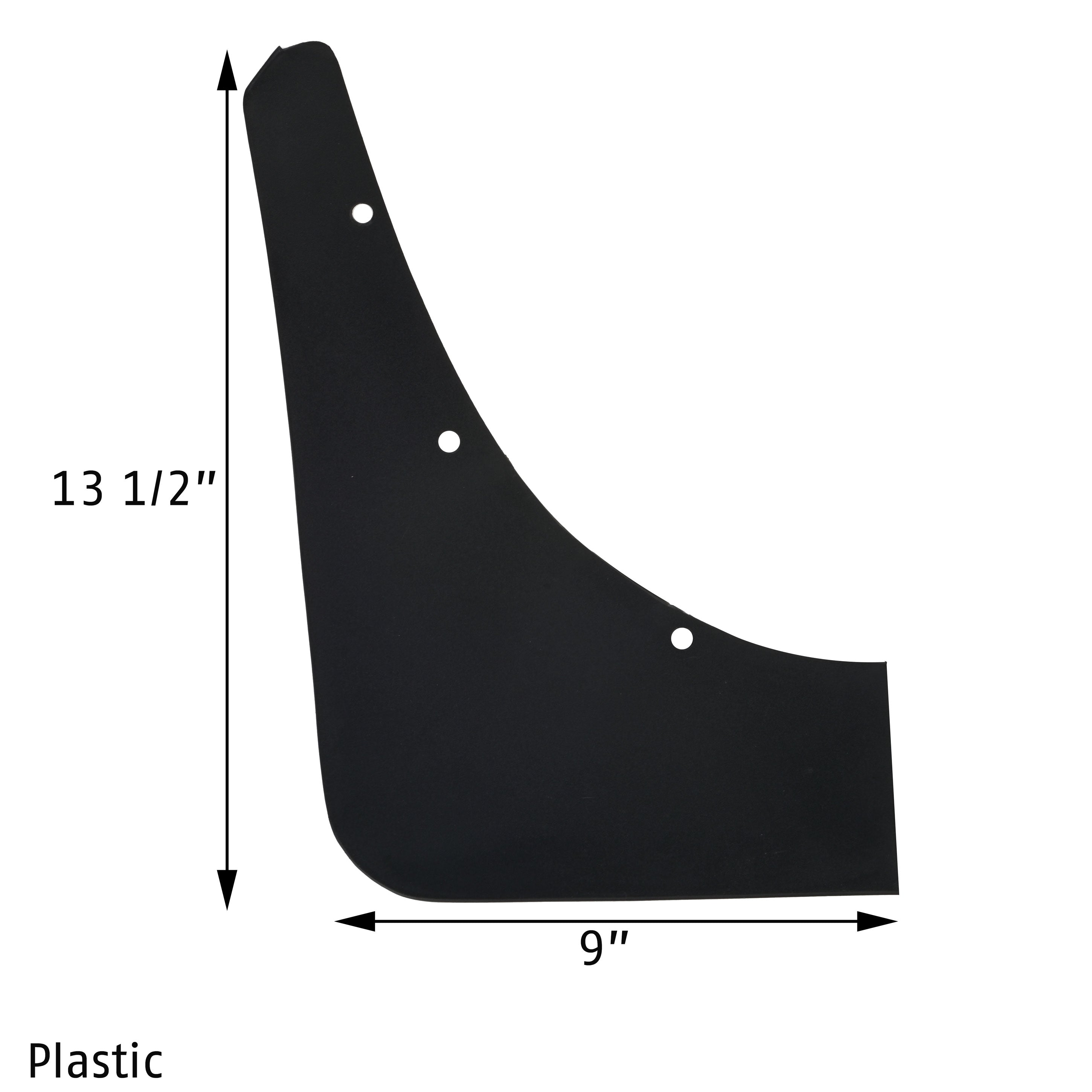 1991-1996 C4 Rear Splash Guards - Molded
