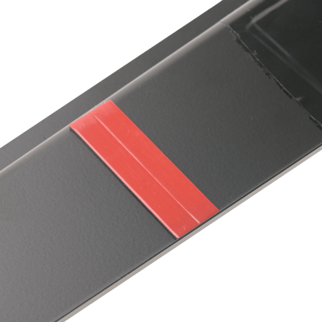 1997-2004 C5 Door Sill Covers with Carbon Fiber Insert - Black