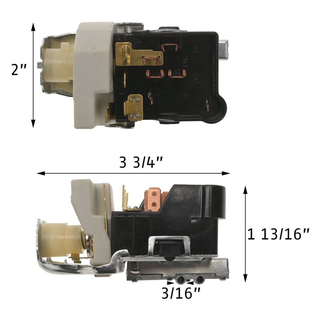1968–1973 C3 Corvette Headlight Switch with Vacuum Valve 1995166